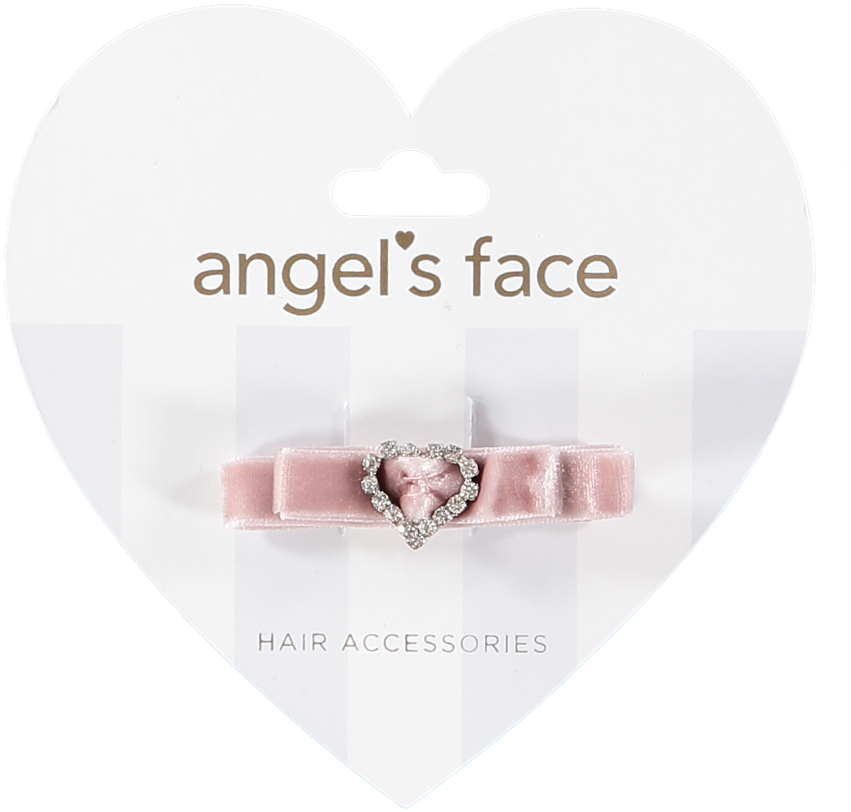 Angel's Face Vintage Pink Velvet Hair Clip - Engagement Ring (1195x1141), Png Download