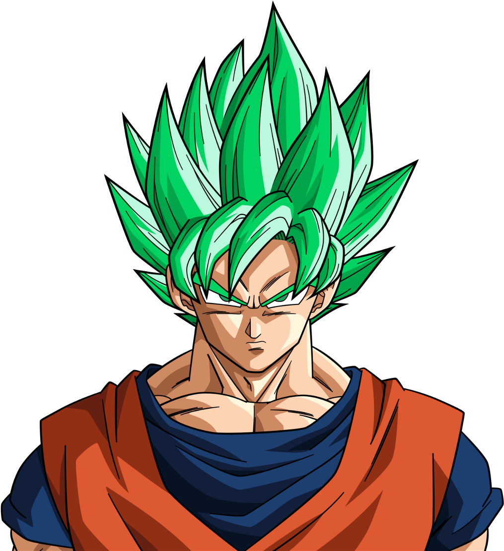 Dragon Ball Z Goku Super Saiyan Blue (1024x1112), Png Download