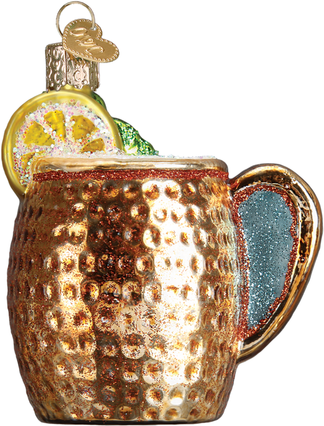 Moscow Mule Ornament (950x950), Png Download