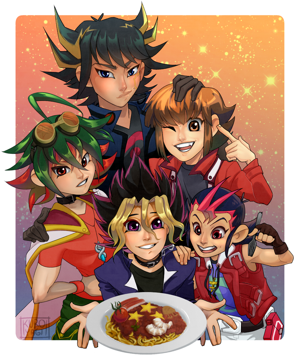 Yugioh Yugi Muto Yuma Tsukumo Yuya Sakaki Judai Yuki - Yuma (1280x1280), Png Download