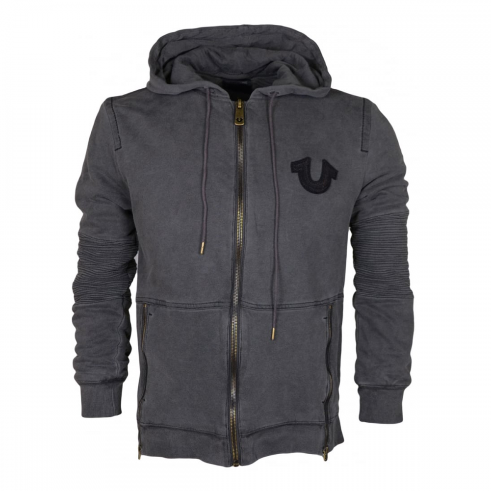 True Religion Moto Full-zip Hoodie - Varg Parkas Åre (1000x1231), Png Download