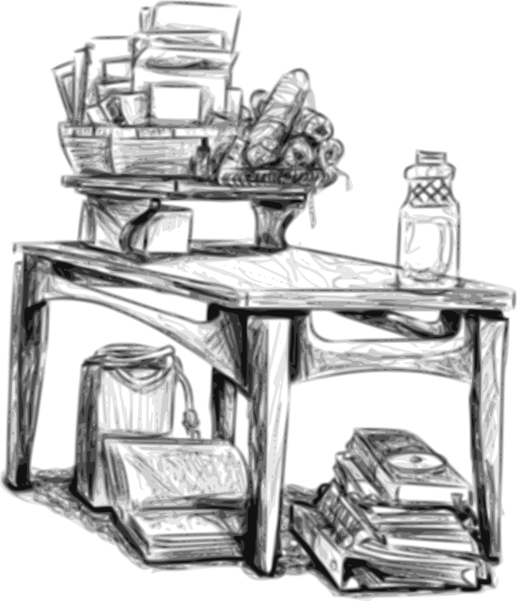 This Free Icons Png Design Of My Side Table (2065x2400), Png Download