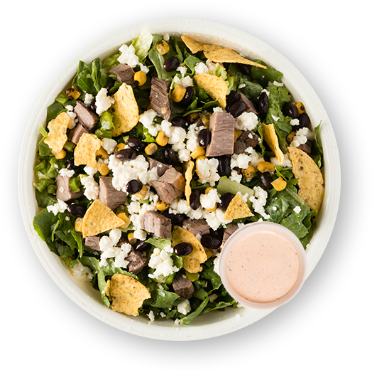 Caesar Salad (612x535), Png Download