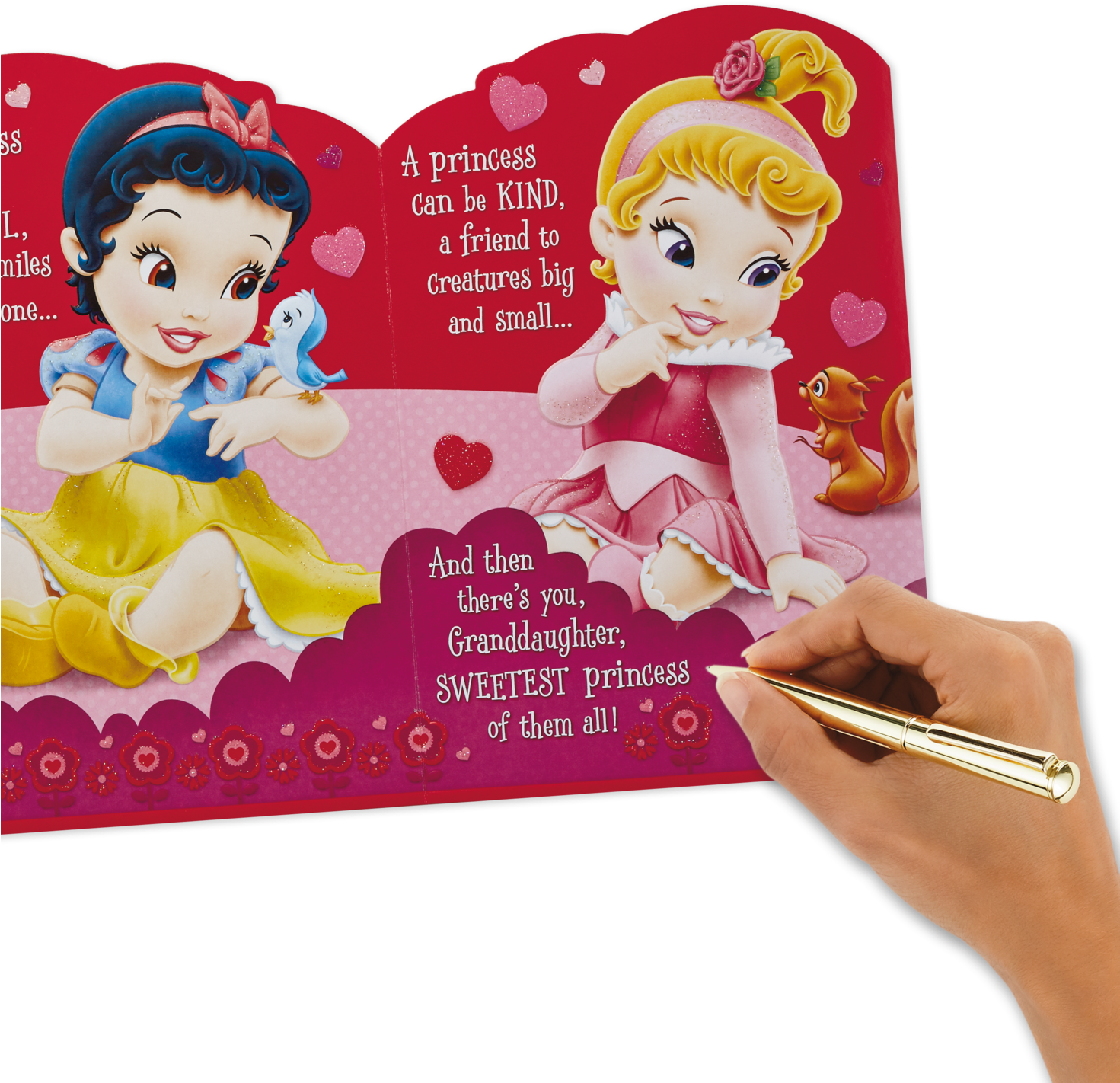 Disney Princess Sweetest Granddaughter Valentine's (1470x1470), Png Download