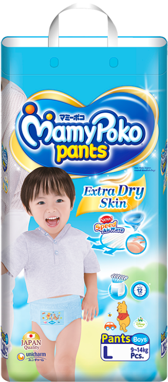 Mamypoko Pants Extra Dry Skin / Size L - Mamypoko Extra Dry Pants (748x748), Png Download
