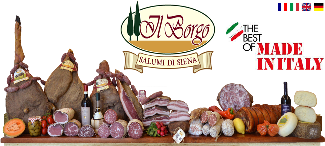 Salmonella Nel Salamino Toscano "il Borgo" Di Monteroni - Il Borgo Salumi (1077x482), Png Download