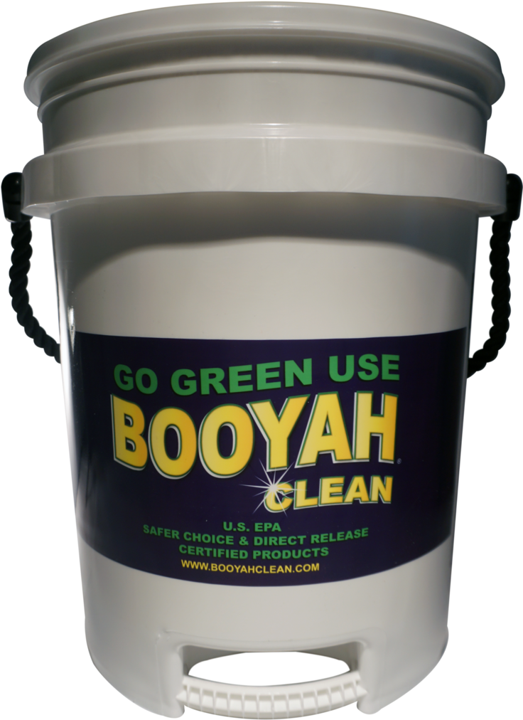 5 Gallon Bucket With Lid - Booyah Clean Bucket Kit (735x1024), Png Download
