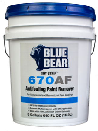 Blue Bear 670af Soy - Blue Bear 300re Asphalt Remover 5 Gallon (600x600), Png Download