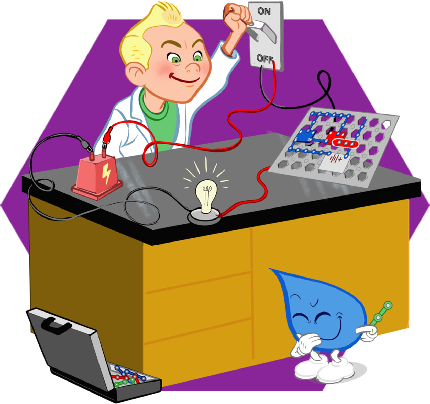 Circuits - Electronic Circuit (1800x1800), Png Download