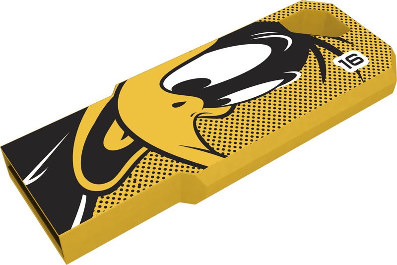 M750 Looney Toons Daffy - Emtec - Looney Tunes - 3 Pack 16gb (bugs Bunny/tweety (800x534), Png Download
