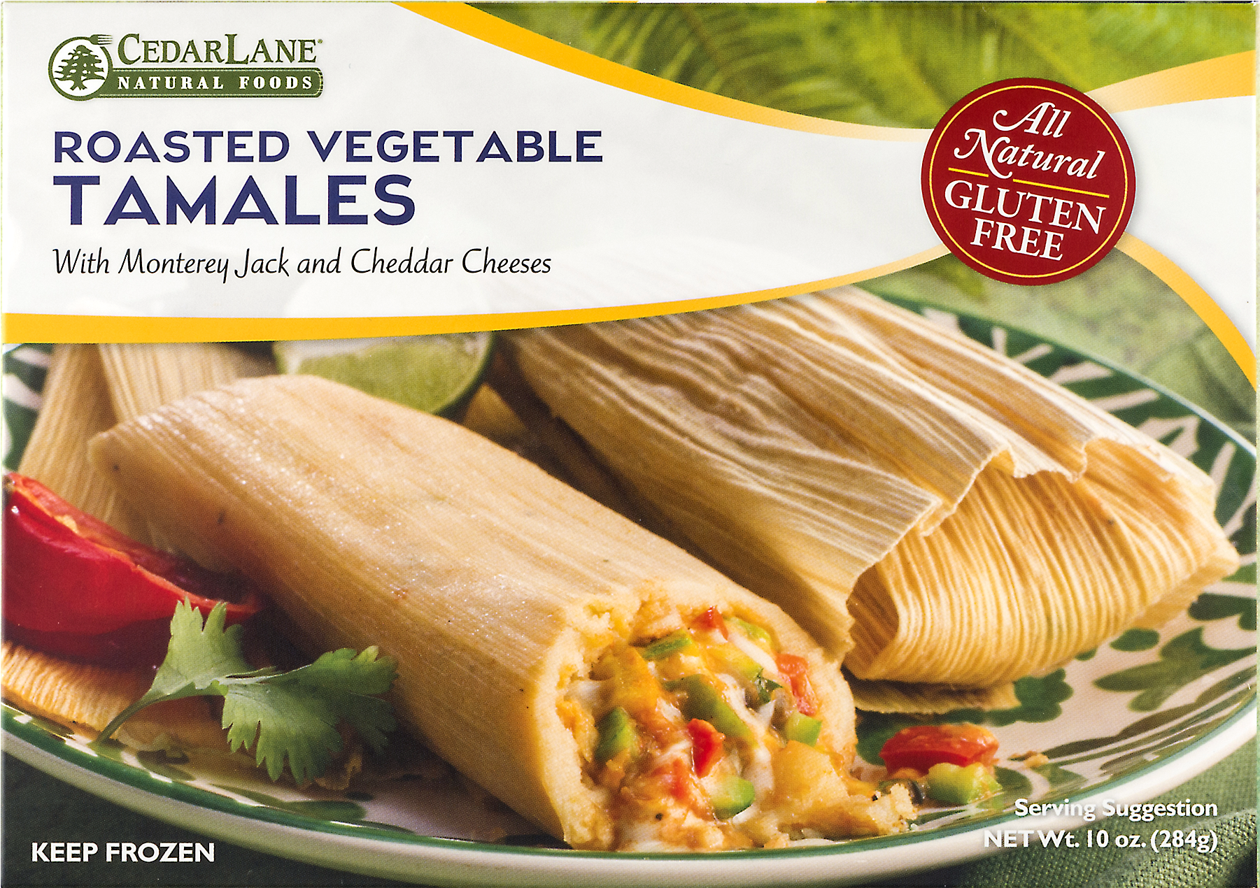 Cedarlane Roasted Vegetable Tamales (1800x1800), Png Download