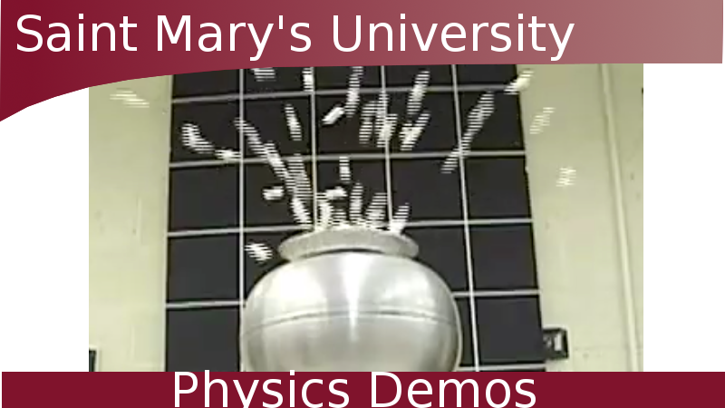 Bending Water With Static Electricity - University (800x450), Png Download