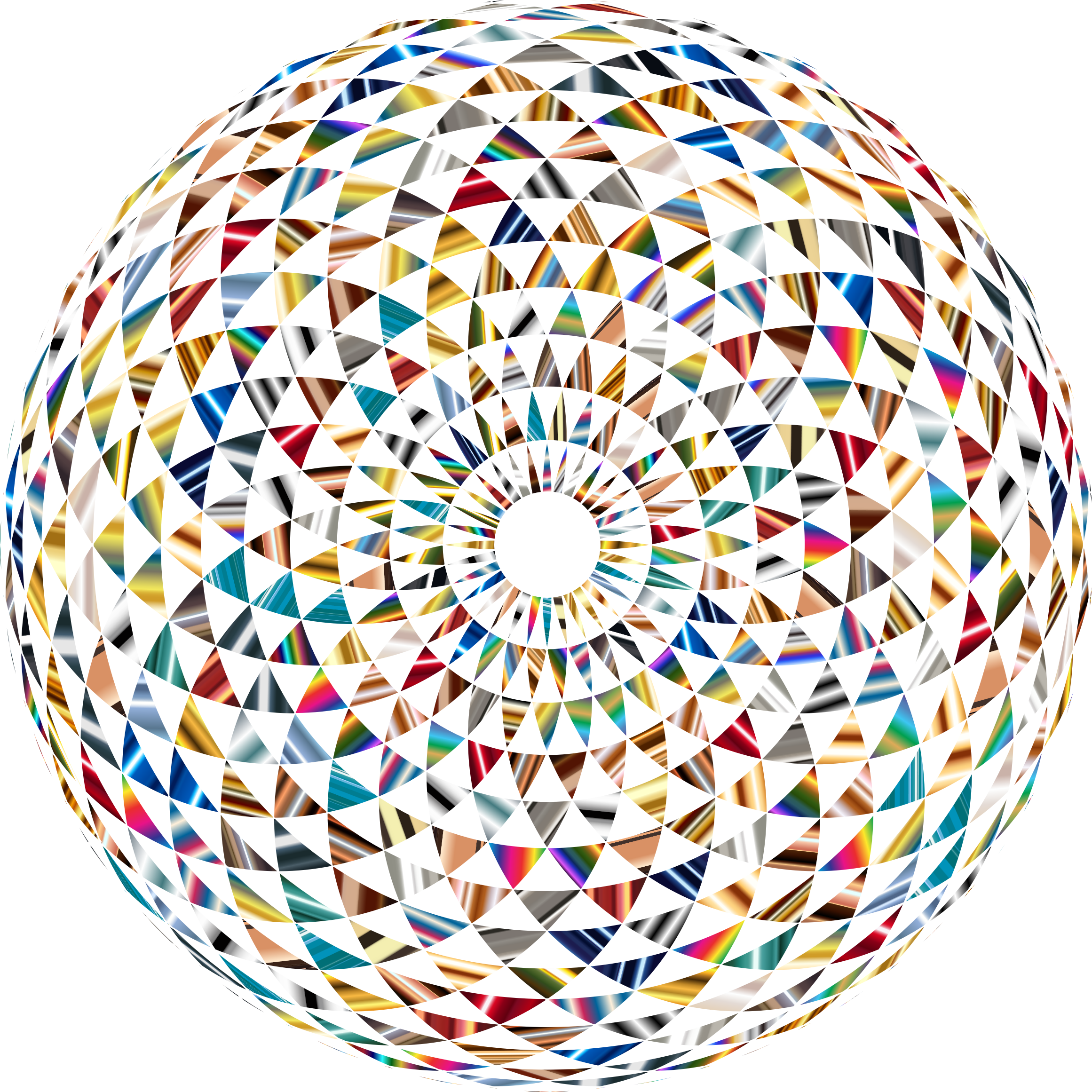 This Free Icons Png Design Of Colorful Toroid Mandala (2322x2322), Png Download