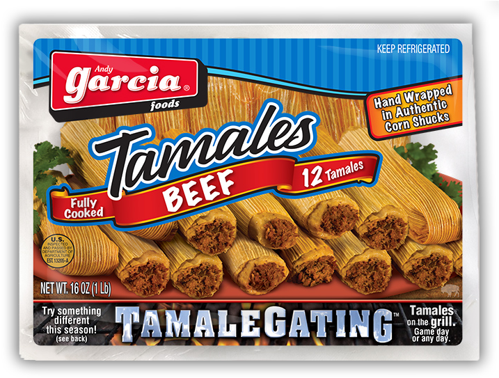 Garcia Beef Tamales - Beef (720x556), Png Download