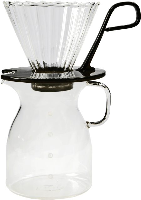 Pike Pour Over Coffee Maker - Brewed Coffee (700x700), Png Download