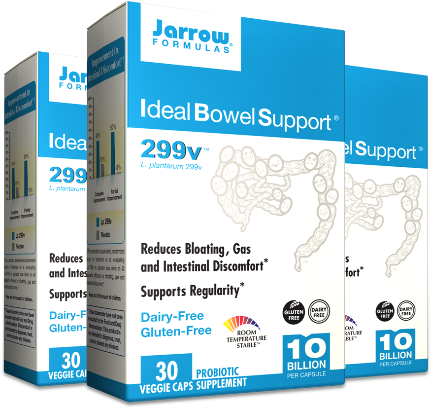 Jarrow Formulas Ideal Bowel Support - 30 Capsules (900x850), Png Download