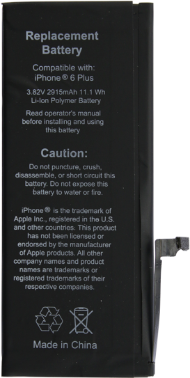 Iphone 6 Plus Battery Repair - Iphone 6s (500x650), Png Download