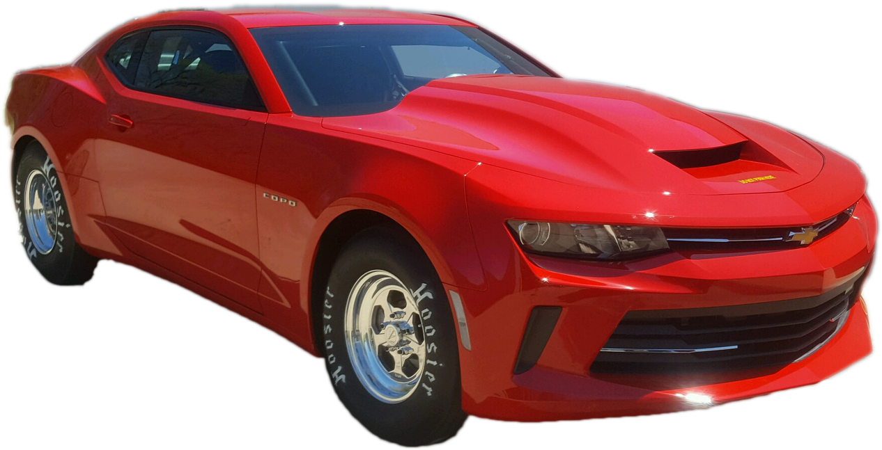 Red 2016 Copo 350 Sc Camaro - Mercedes Slc Rojo Mate (1280x694), Png Download