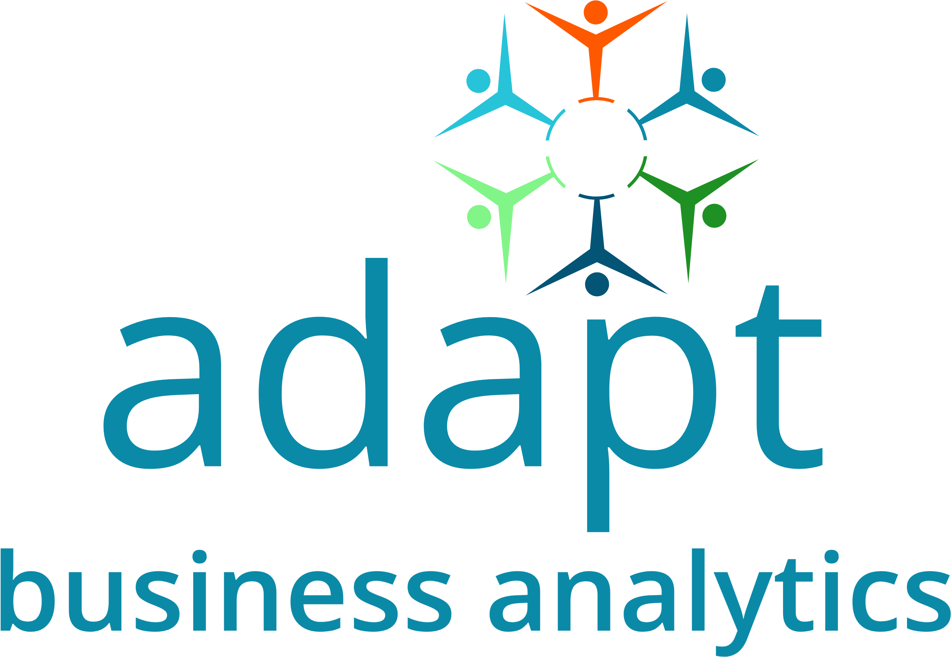 Adapt Business Analytics - Graphic Design (3417x2417), Png Download