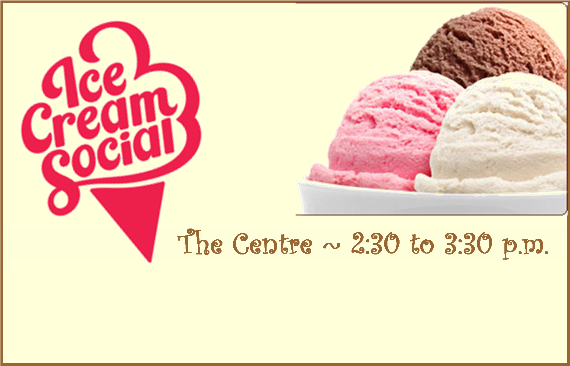 Ice Cream Social - Ice Cream (1945x1318), Png Download