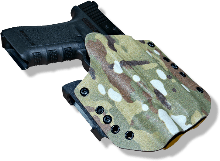 Holster - Handgun Holster (730x532), Png Download
