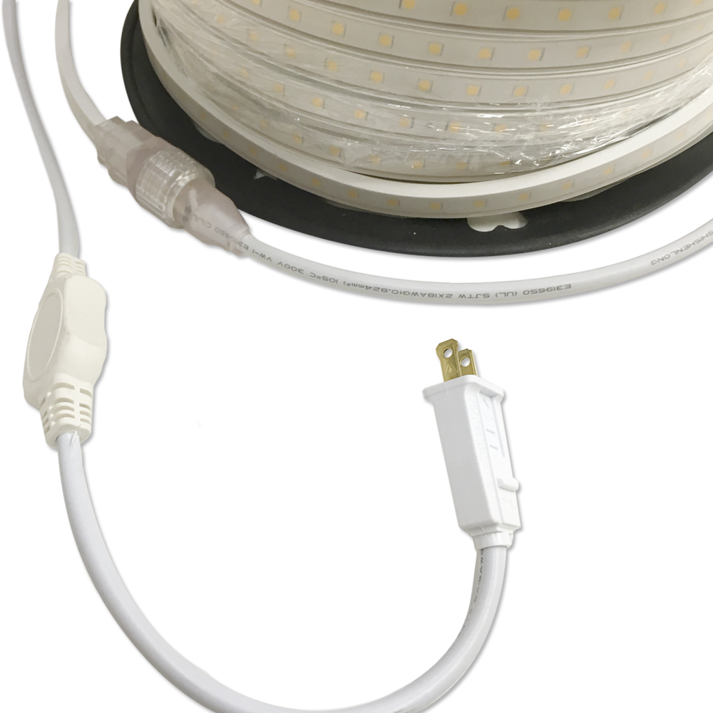 Smd 5050 Flexible Strip Neon Warm White Dc12v 8w - Demasled 6w Mr16 Spotlight Led Bulb - Dc/ac12v - Cold (1000x1000), Png Download