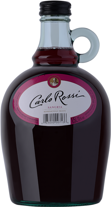 Carlo Rossi Sangria - Carlo Rossi (652x1060), Png Download