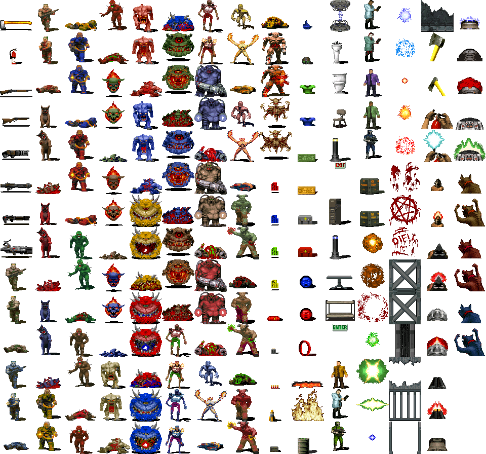 Group 3 Contains 93 Records - 2d Rocket Launcher Sprite (960x896), Png Download