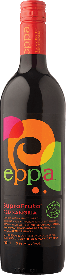 Eppa Suprafruta Red Sangria - Eppa Sangria (329x1200), Png Download