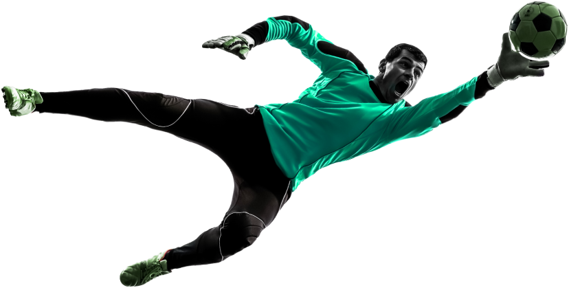 Goalkeeper - Football (1024x576), Png Download
