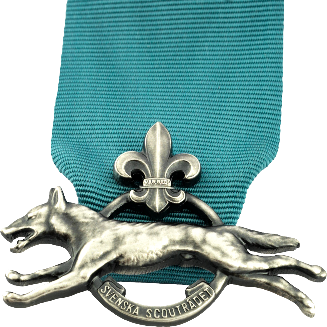 Silvervarg, Highest Award In Swedish Scouting - Sweden (1103x1104), Png Download
