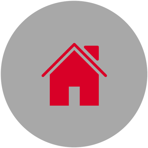 Feze Roofing - House Icon Square (800x800), Png Download