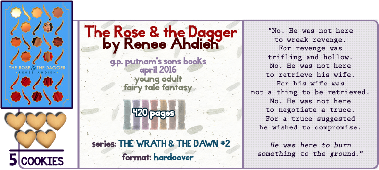 Love From The Stars, To The Stars - Rose & The Dagger Englisches Hörbuch, Renée Ahdieh, (800x400), Png Download