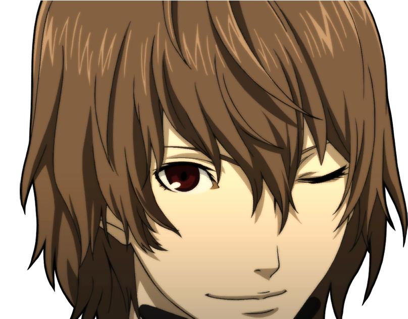 270kib, 872x632, Goro - Persona 5 Akechi Pancakes (872x632), Png Download