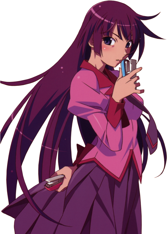 Hitagi Png - Hitagi Senjougahara (766x1042), Png Download
