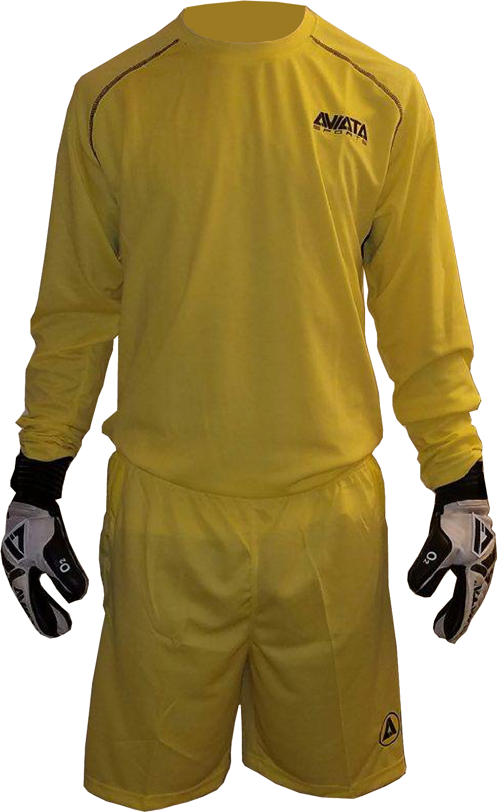 Goalkeeper Jersey Kit Long Sleeve L S Jersey And Short (1128x1654), Png Download