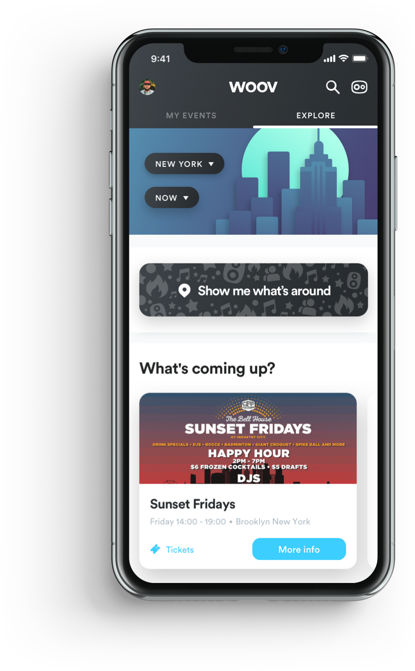 Explore Events Around You - Iphone (987x1399), Png Download