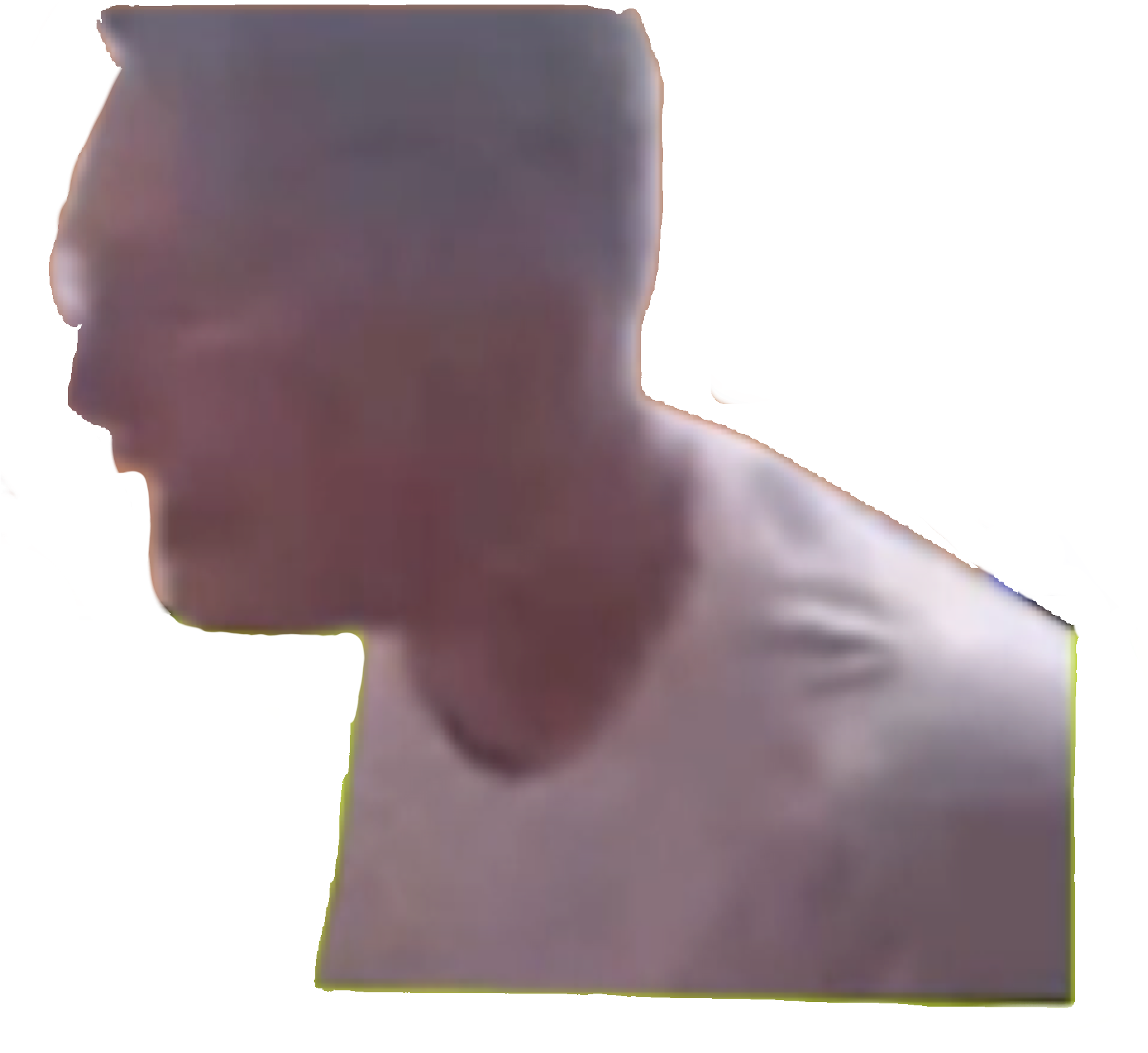 Agkandvideomaker2000 Classic Afk Sprite - Silhouette (1822x2048), Png Download