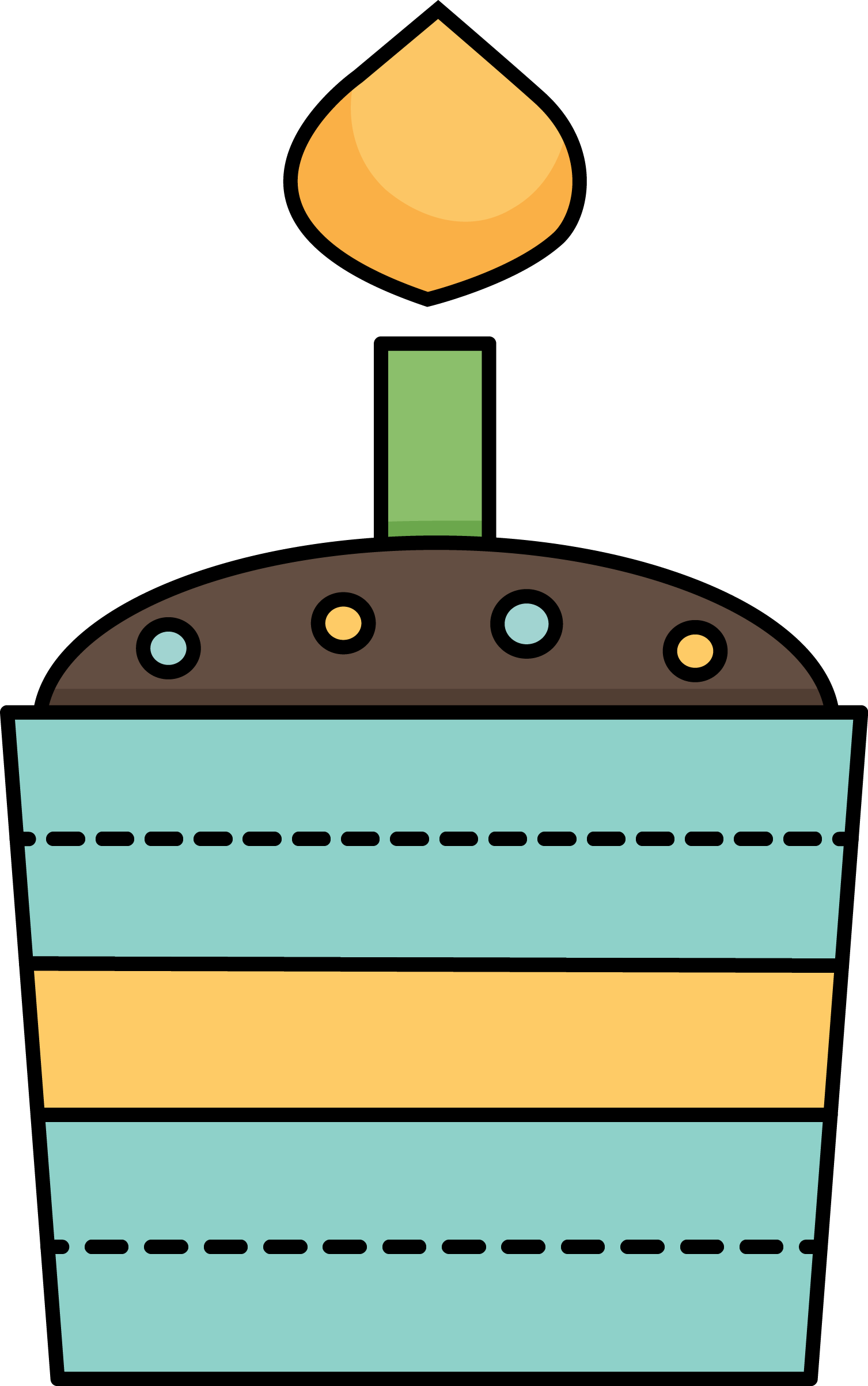 Cakecolor - Birthday (1507x2405), Png Download