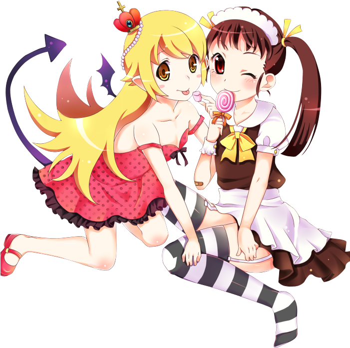 ০ Reply ৩ টি পুনঃটুইট ২৬টি পছন্দ - Oshino Shinobu Render Halloween (700x780), Png Download
