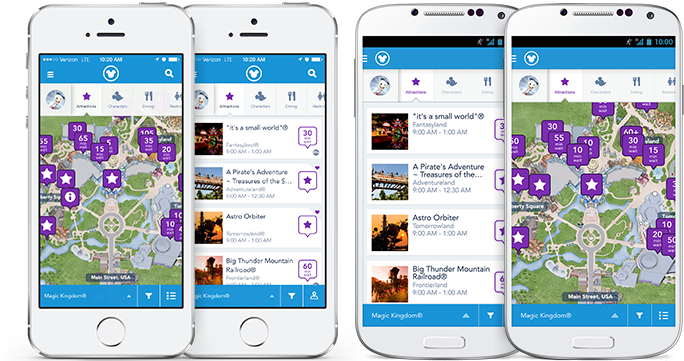 140130 Pc Site 900x360-c - Disney World App (900x360), Png Download