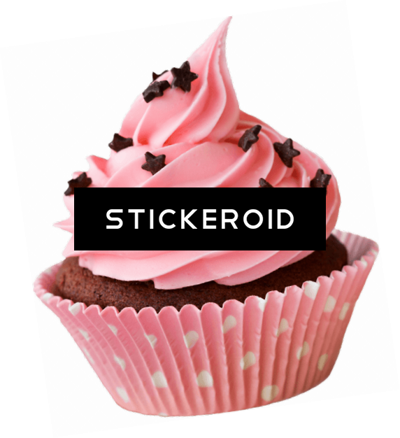 Cupcake Pink (572x626), Png Download