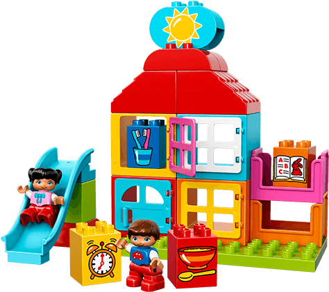 10616 My First Playhouse - Lego 10616 My First Playhouse (744x419), Png Download