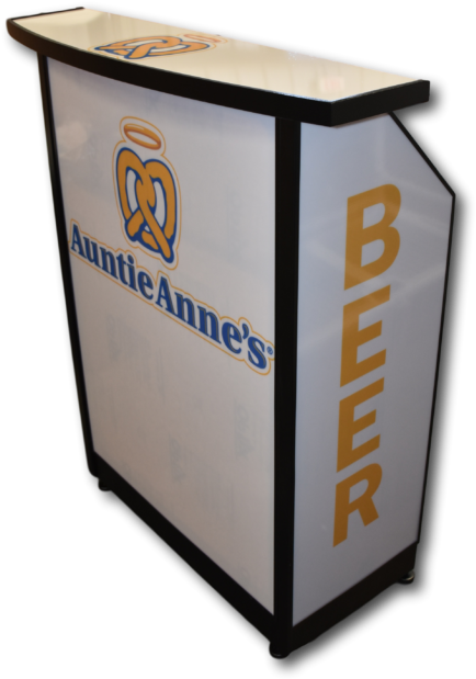 Compact Portable Bar Made For Auntie Anne's Pretzels - Auntie Anne's (533x800), Png Download