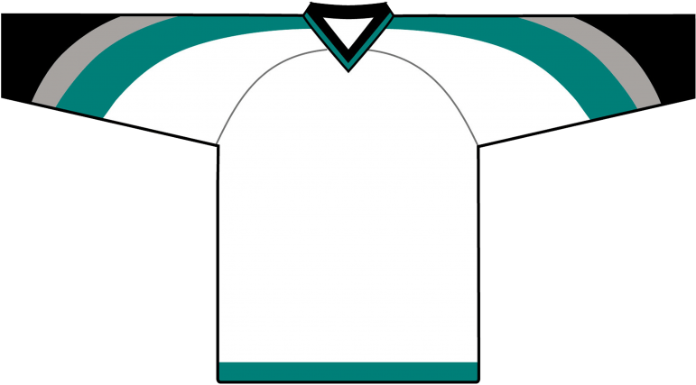 Retro Team Jersey - San Jose (770x770), Png Download