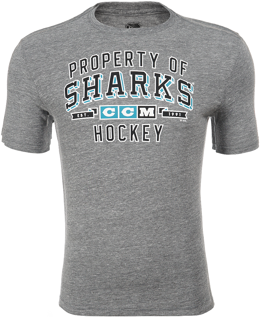 Футболка Мужская Ccm Property Block San Jose Sharks - Toronto (1100x1100), Png Download