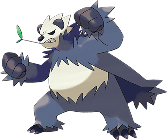 Pokémon Pangoro - Evolucion De Pancham Pokemon (640x640), Png Download