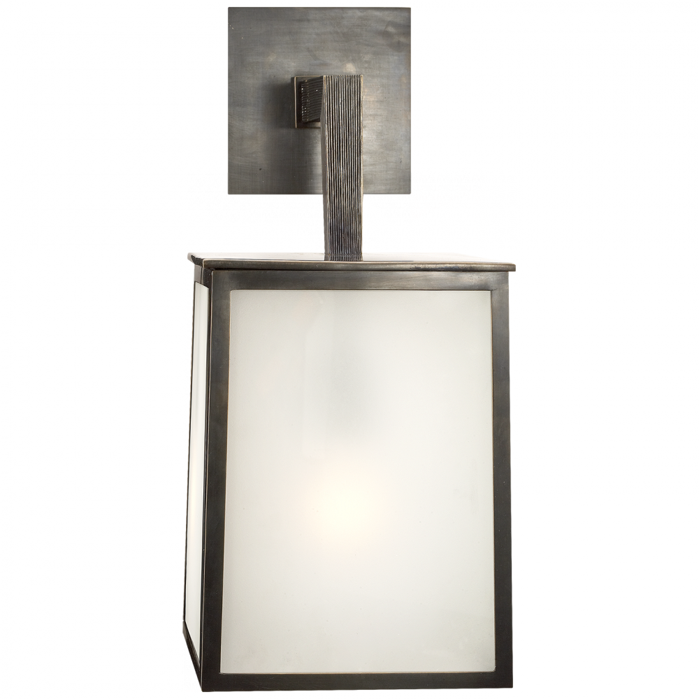 Ojai Large Sconce In Bronze With Frosted Glass - Visual Comfort Barbara Barry Ojai Large Sconce (1000x1000), Png Download