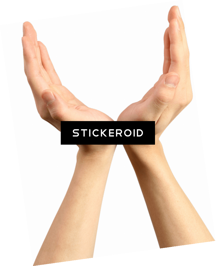 Holding V Hands - Flash Furniture Black Fabric And Mesh Task Chair With (825x1017), Png Download