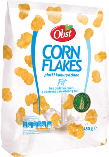 Corn Flakes Fit - Obst (600x650), Png Download
